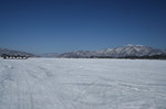 冬の桧原湖　Hibara lake of winter
